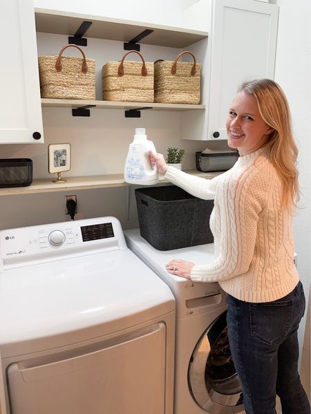 Laundry room update / laundry room makeover / laundry room organizing / diy home projects / target storage containers 

#LTKhome