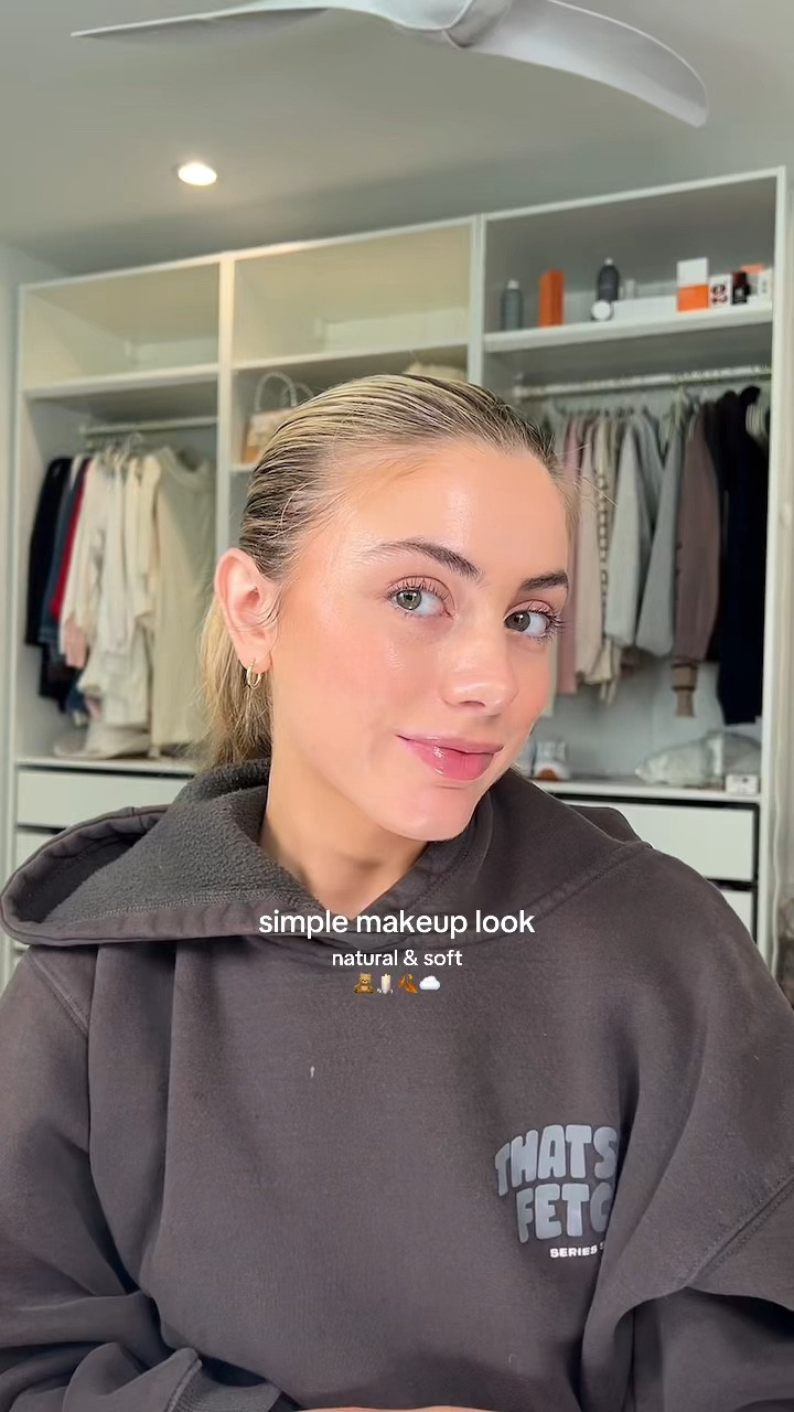 Simple makeup look! The perfect natural & soft makeup look for everyday. Shades listed below! 

Ilia serum- St5
Saie dew blush in rosy
Hourglass vanish in translucent light 
Armani bronzer in shade 90
Beaubble chocolate dripped 
Saie bronzer in salt
Monday born meridiem



#LTKGiftGuide #LTKFindsUnder50 #LTKBeauty