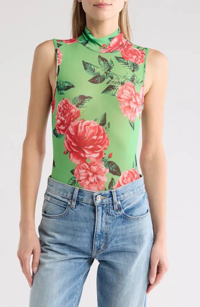 Thistle Mock Neck Bodysuit | Nordstrom Rack