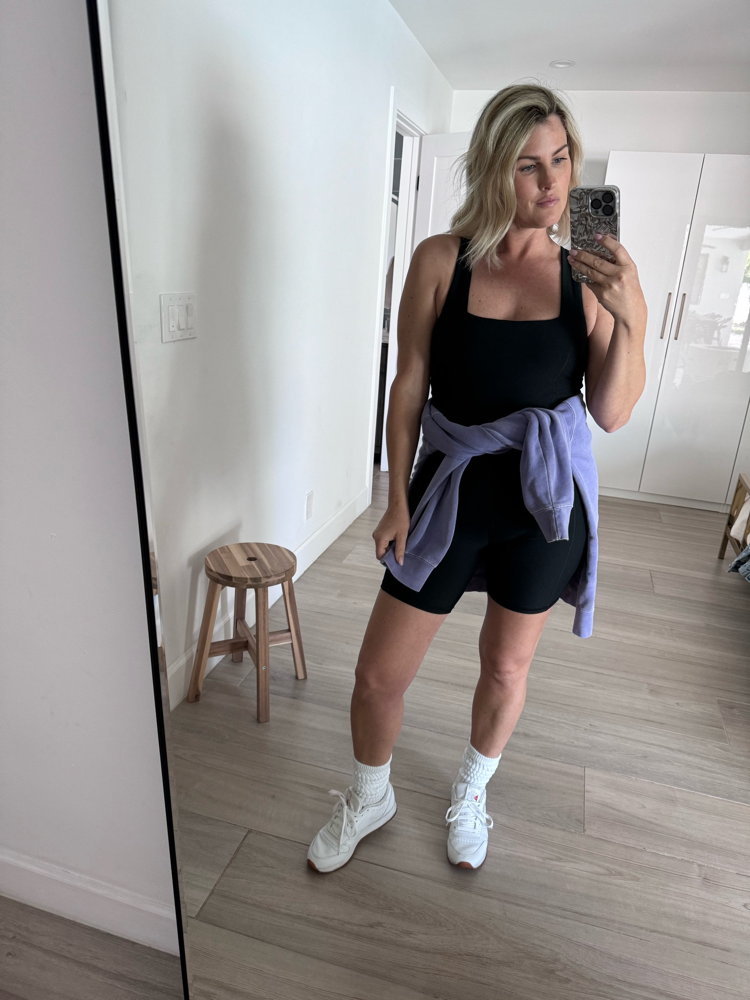 Bike shorts, Reebok, sneakers, active onesie, anine bing

#LTKfindsunder100 #LTKActive #LTKover40