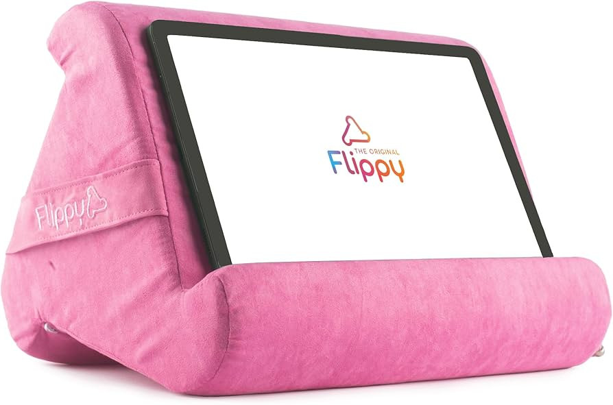 Flippy Tablet Pillow Stand - Tablet Stand, Tablet Holder for Bed, Reading - Lap Stand Compatible ... | Amazon (US)