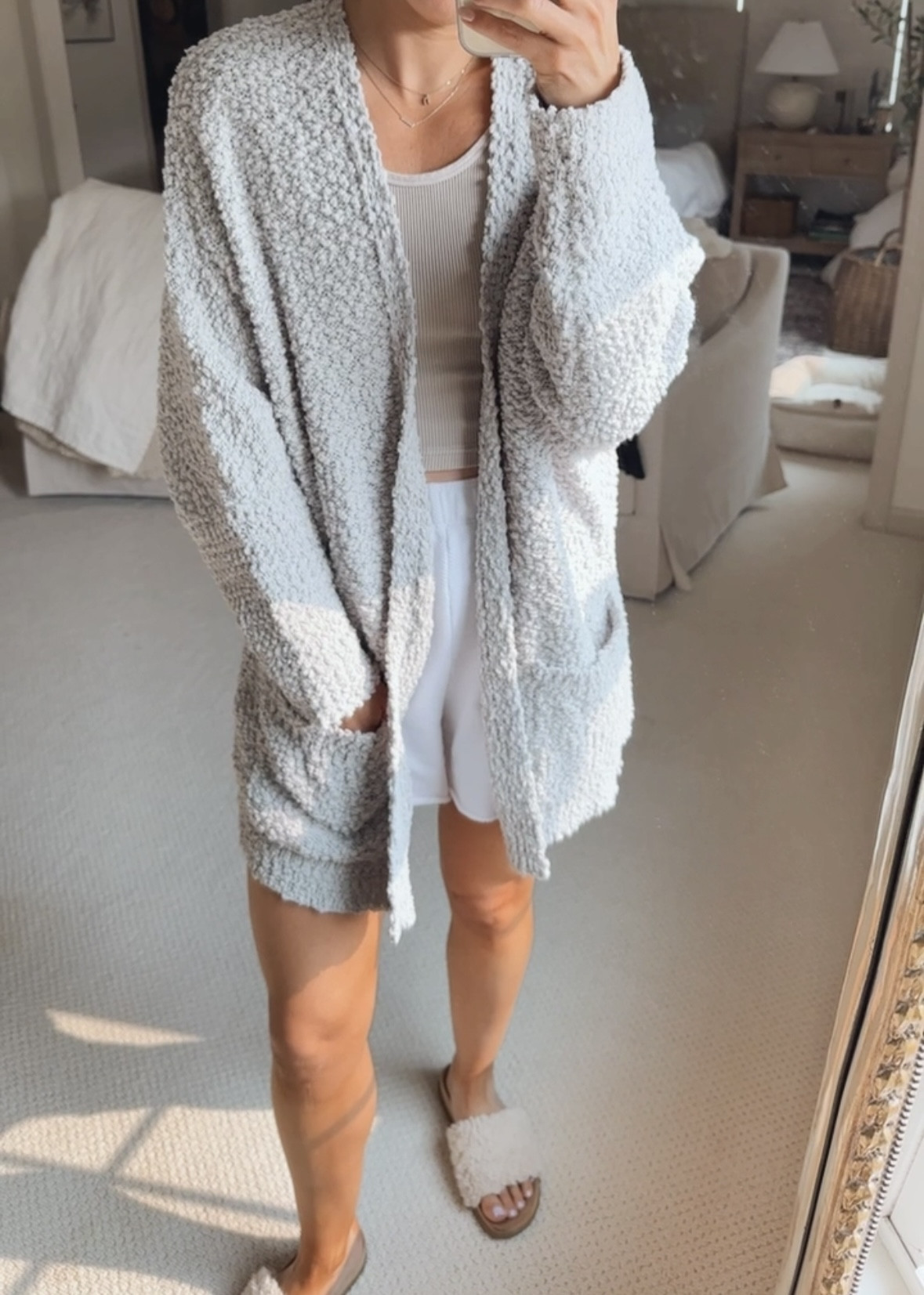 love lounging in this cozy sweater.  it's so soft and lightweight!  I plan to wear it out this fa... | Amazon (US)