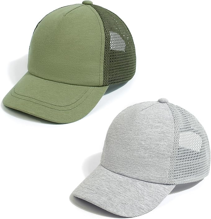 Toddler Boys Baby Girls Baseball Hats Kids Boy Caps Toddler Sun Hats for Summer Adjustable Hat 0-... | Amazon (US)