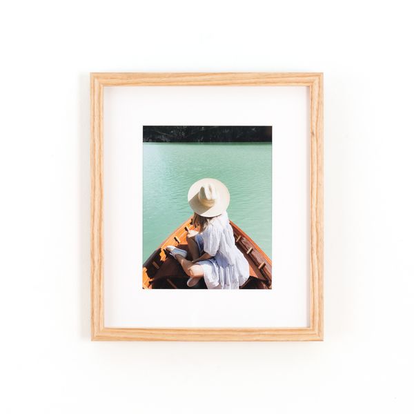 Solid Ash wood gallery frame | Framebridge