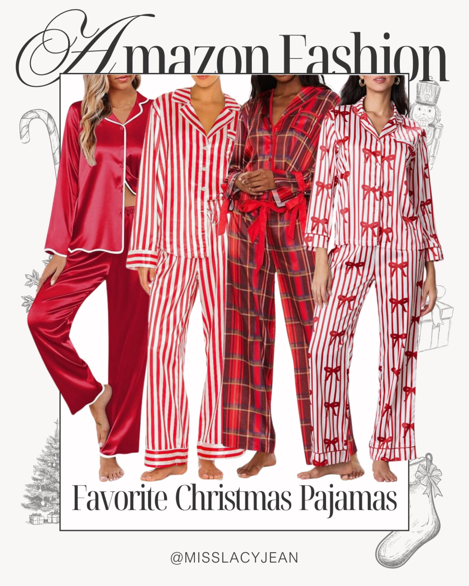 Christmas Pajamas From Amazon 🎄

christmas pajamas // christmas pajamas women // red christmas pajamas // red christmas outfit // pajama set // amazon fashion // amazon finds // amazon fashion finds

#LTKStyleTip #LTKFindsUnder50 #LTKHoliday