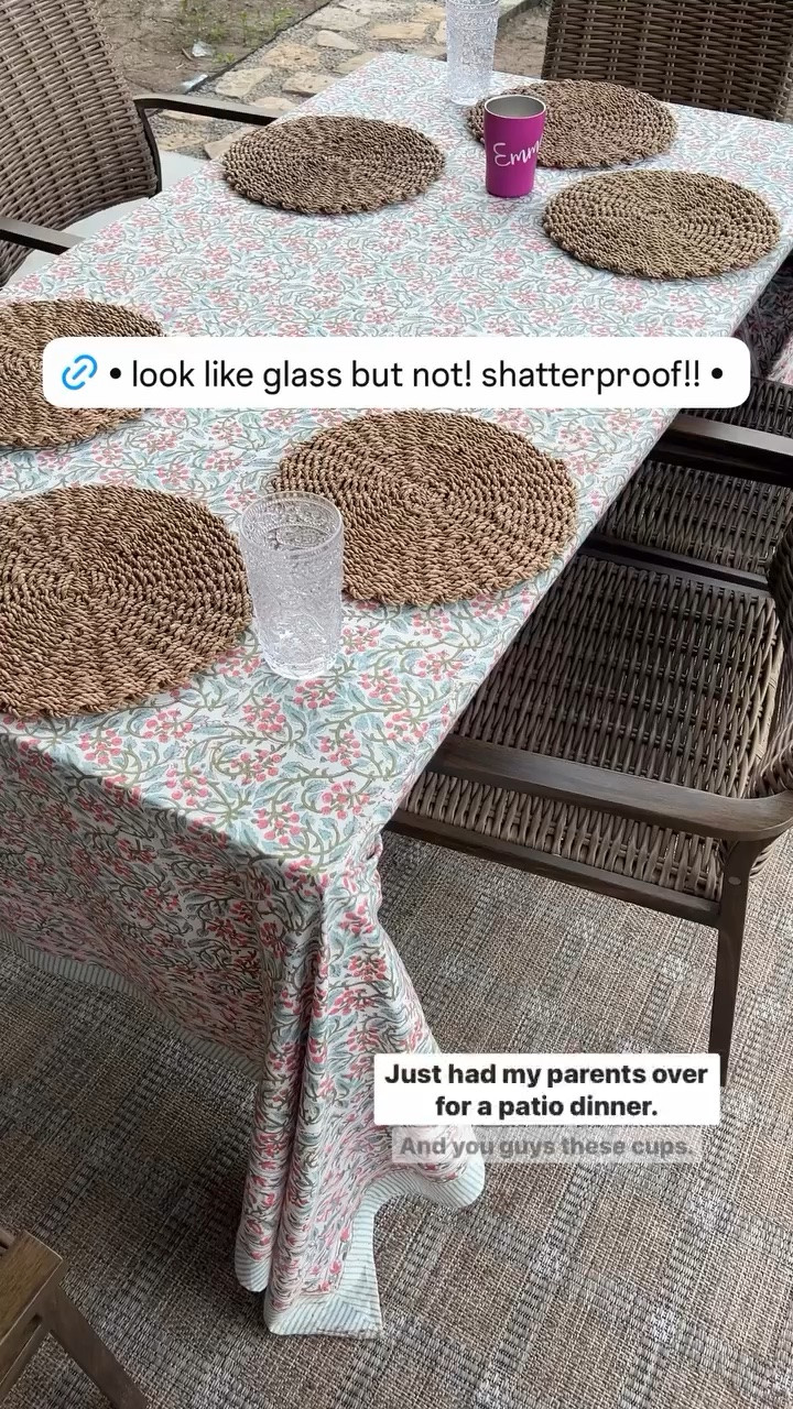 Loving these glasses from Wayfair! Looks like glass but not!

#LTKmomlife #LTKSeasonal #LTKfoodie