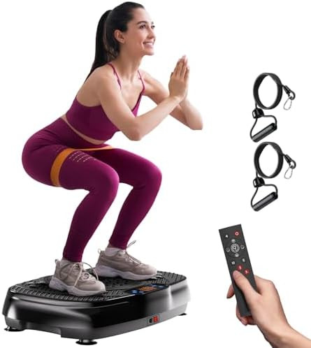 Vibration Plate Exercise Machine: TISSCARE Vibrating Plates for Weight Loss and Lymphatic Drainag... | Amazon (US)