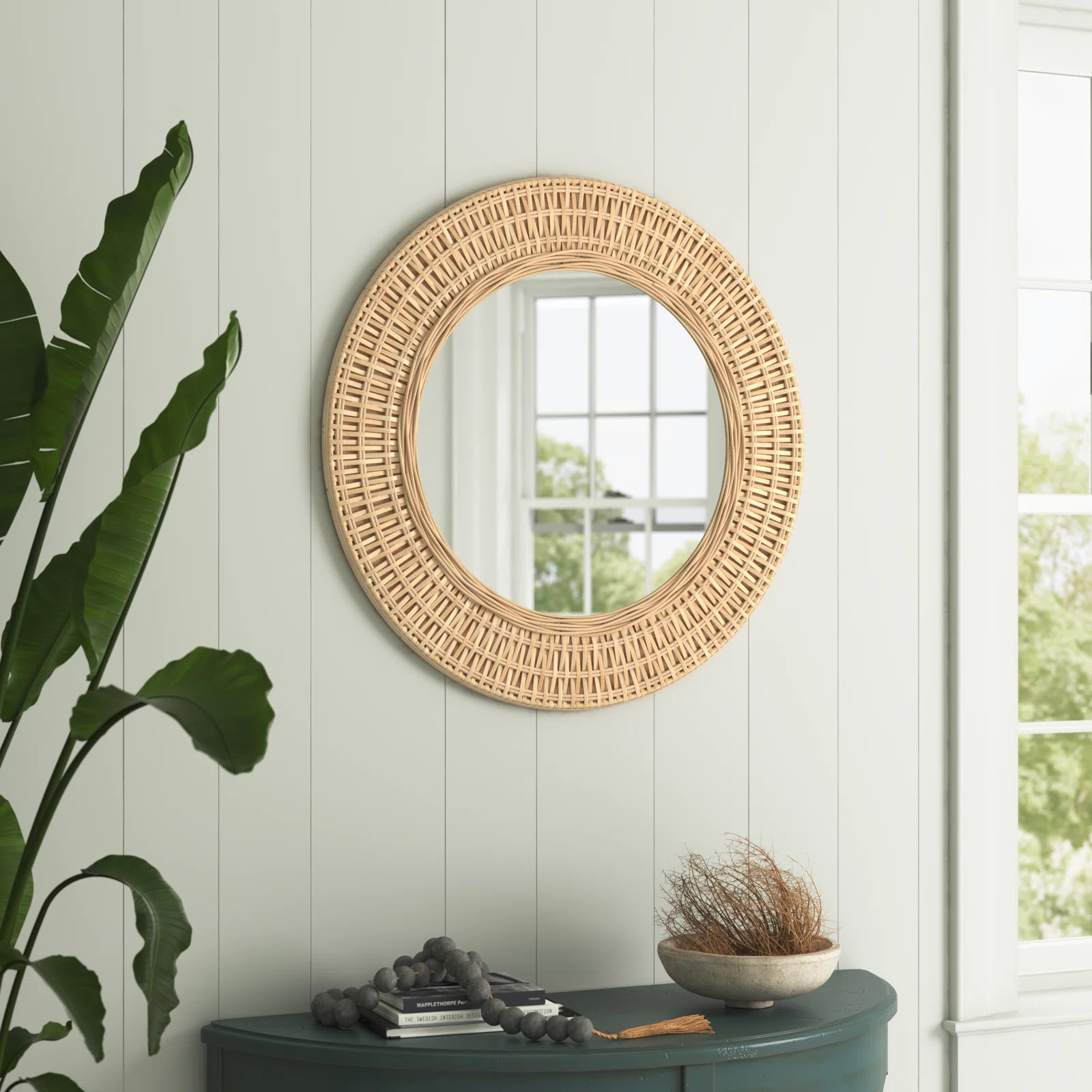 Beachcrest Home Alicea Round Wall Mirror & Reviews | Wayfair | Wayfair North America