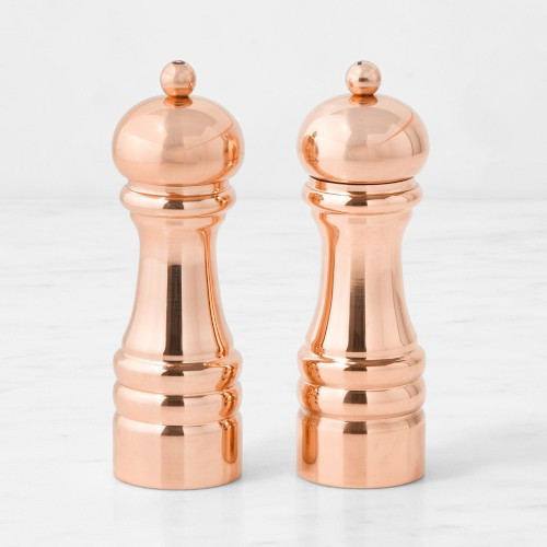 Williams Sonoma Copper Salt and Pepper Mills | Williams-Sonoma