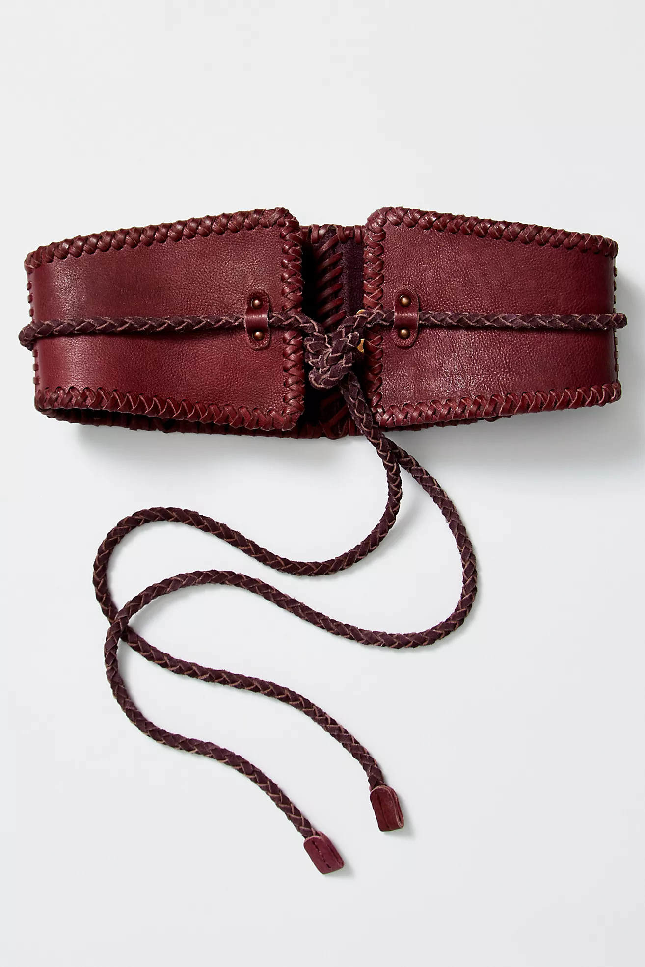 Selena Leather Corset Belt | Free People (Global - UK&FR Excluded)