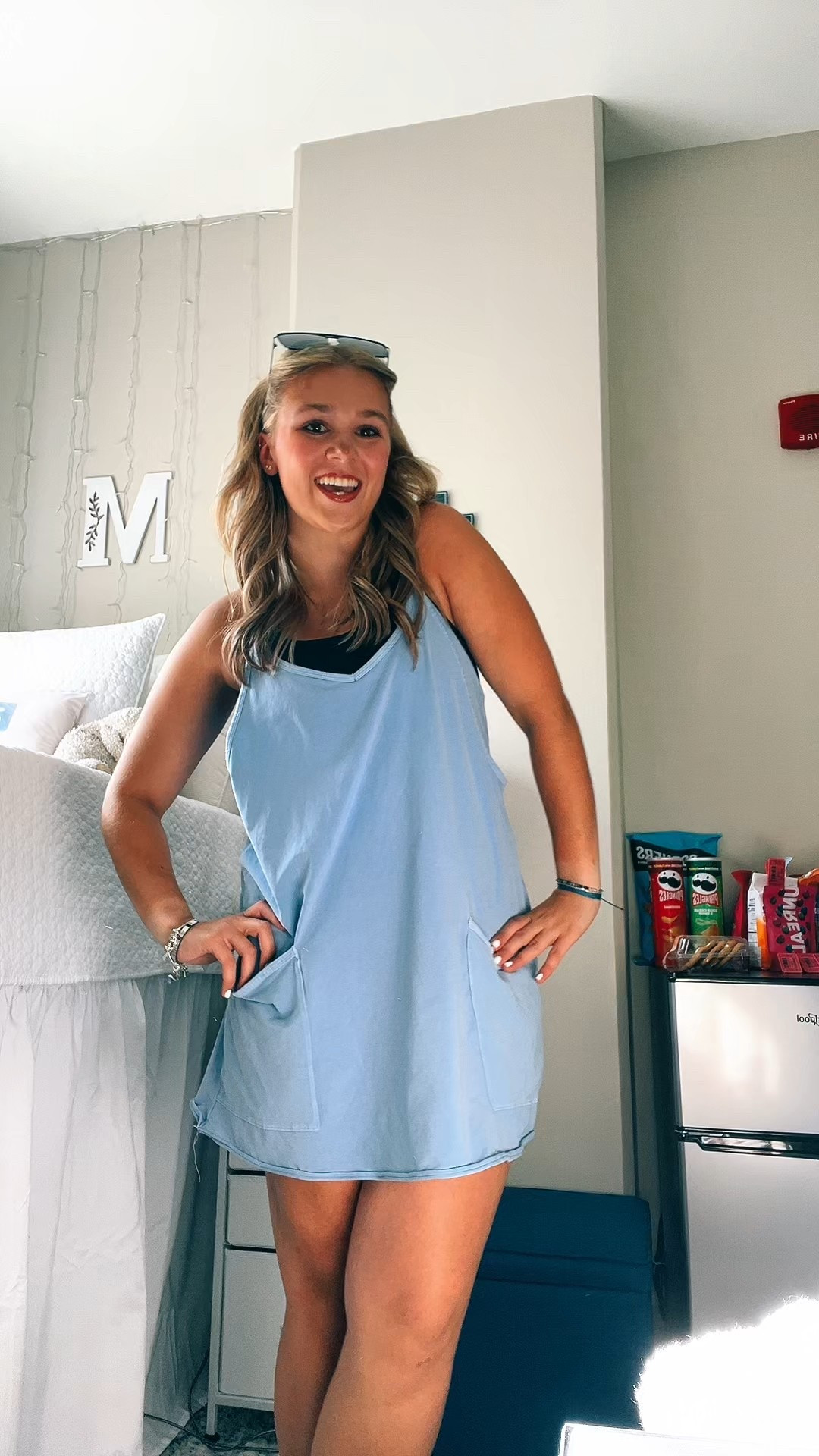 Day 1 Bama Rush OOTD! 🩵🤍

#LTKActive #LTKStyleTip #LTKBeauty