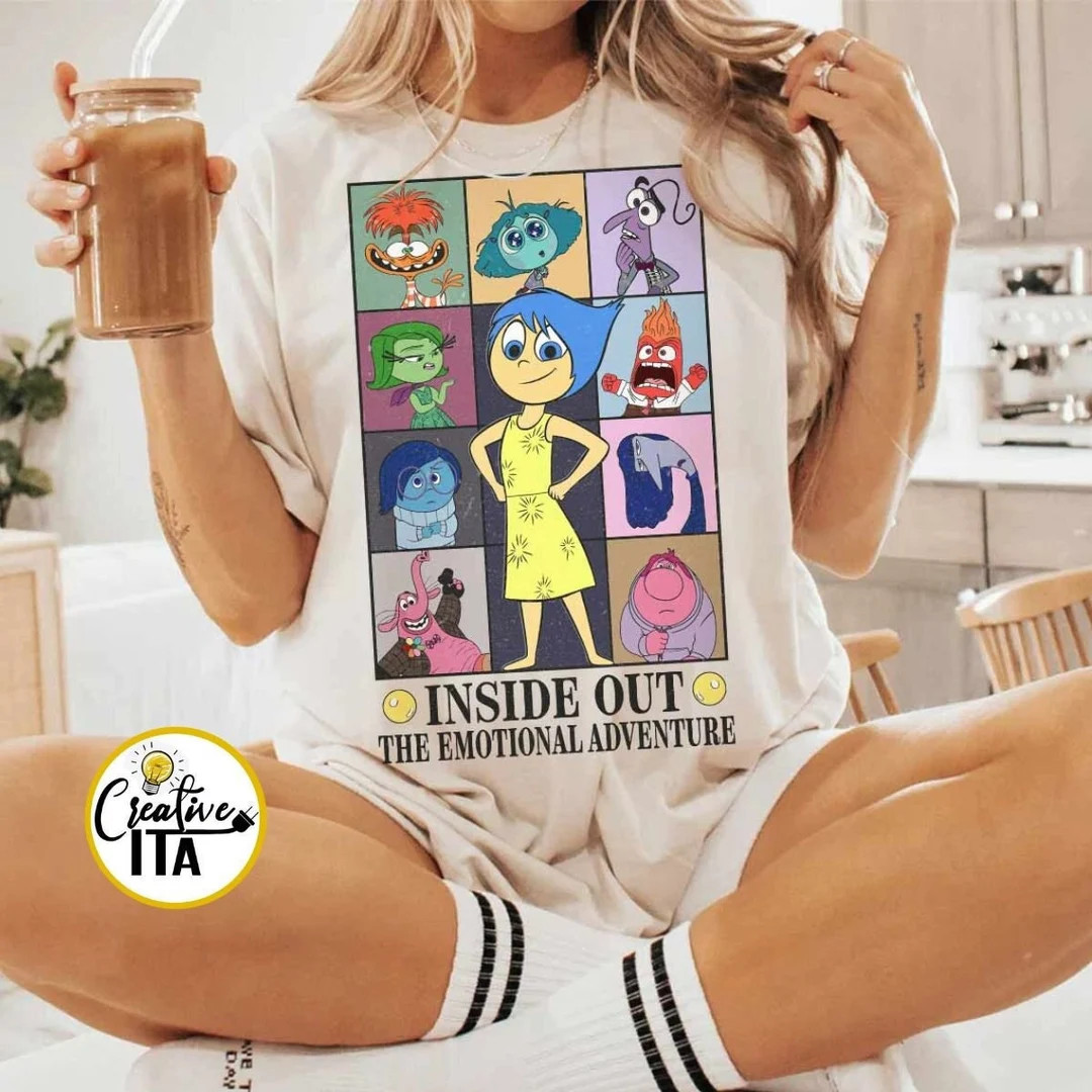 Inside Out the Emotional Adventure Shirt, Inside Out 2 Shirt, in My Disney Era Shirt, Disney Trip... | Etsy (US)