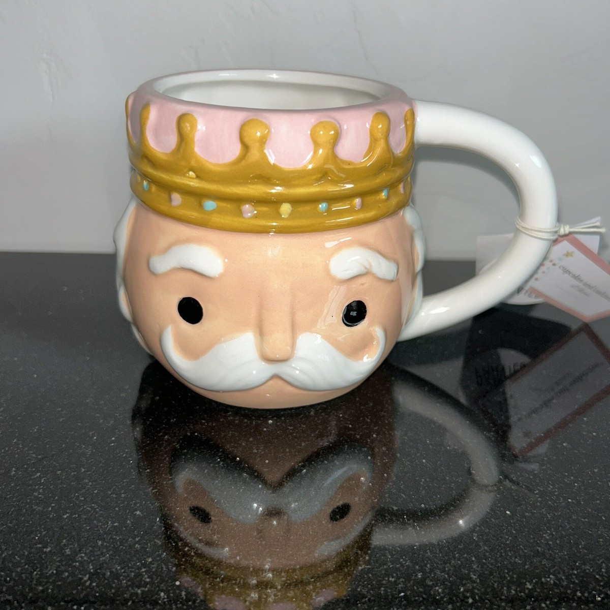 Cupcakes And Cashmere Pastel Pink Christmas Nutcracker Crown Coffee Tea Mug NEW | eBay | eBay US