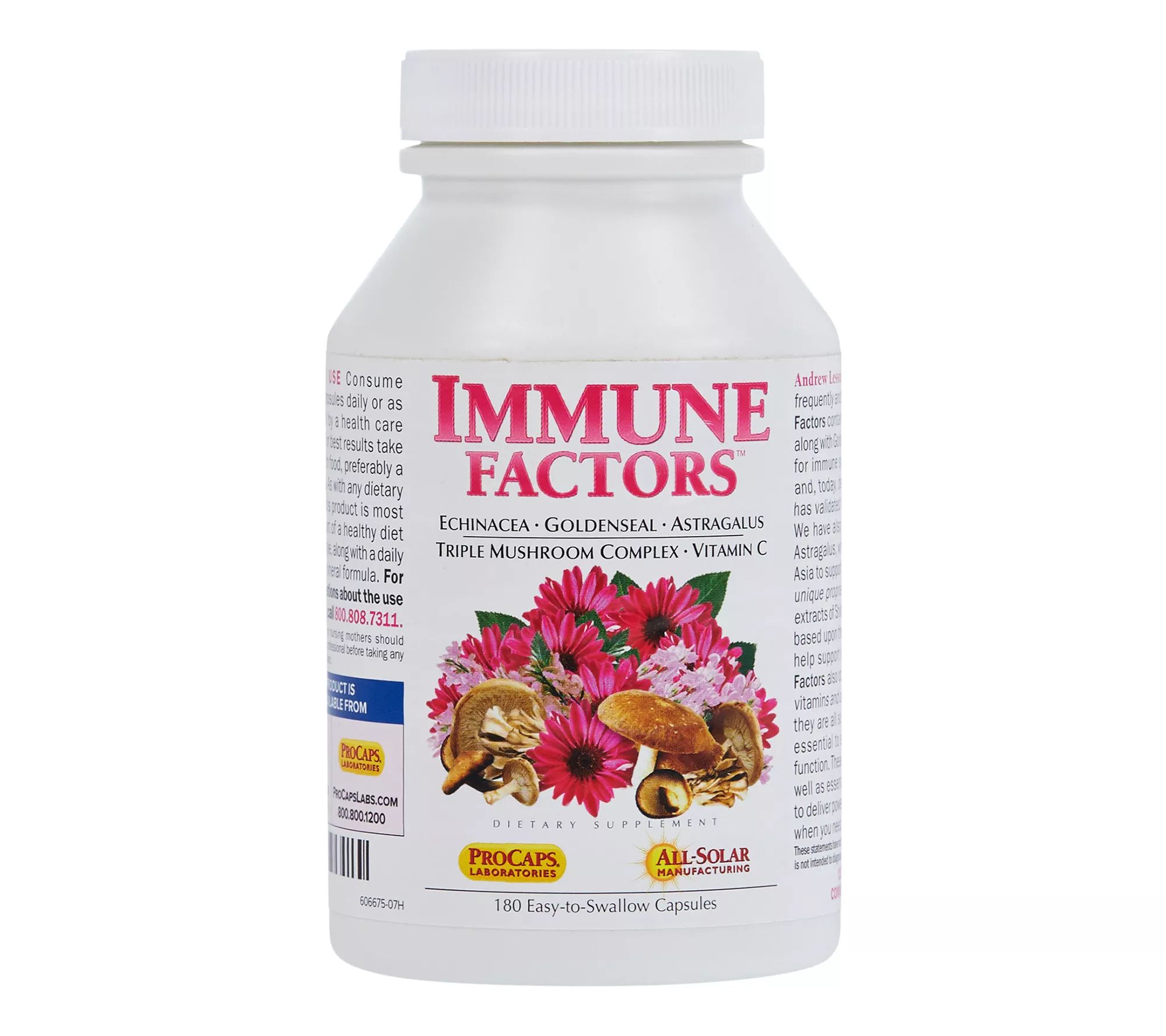 Andrew Lessman Immune Factors 180 Capsules | QVC