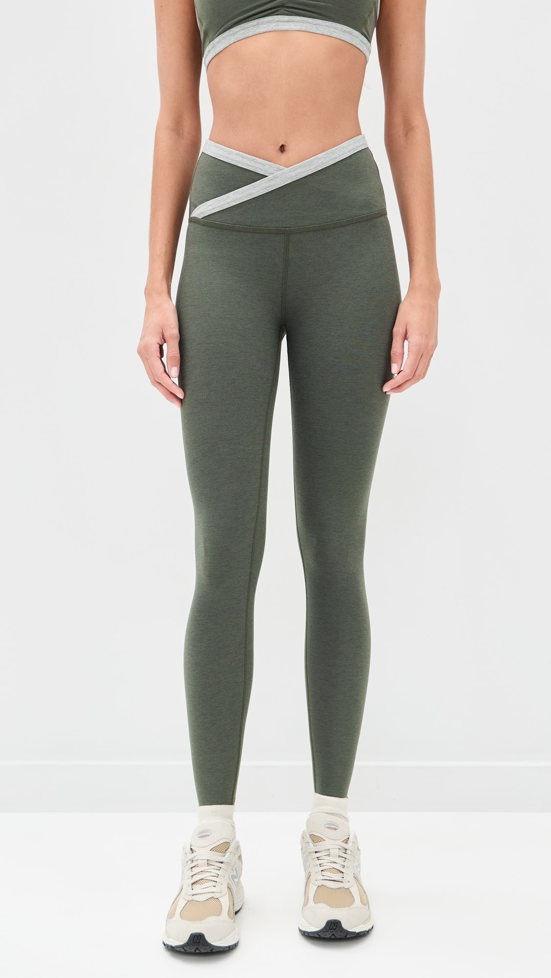 Spacedye Outlines High Waisted Midi Leggings | Shopbop