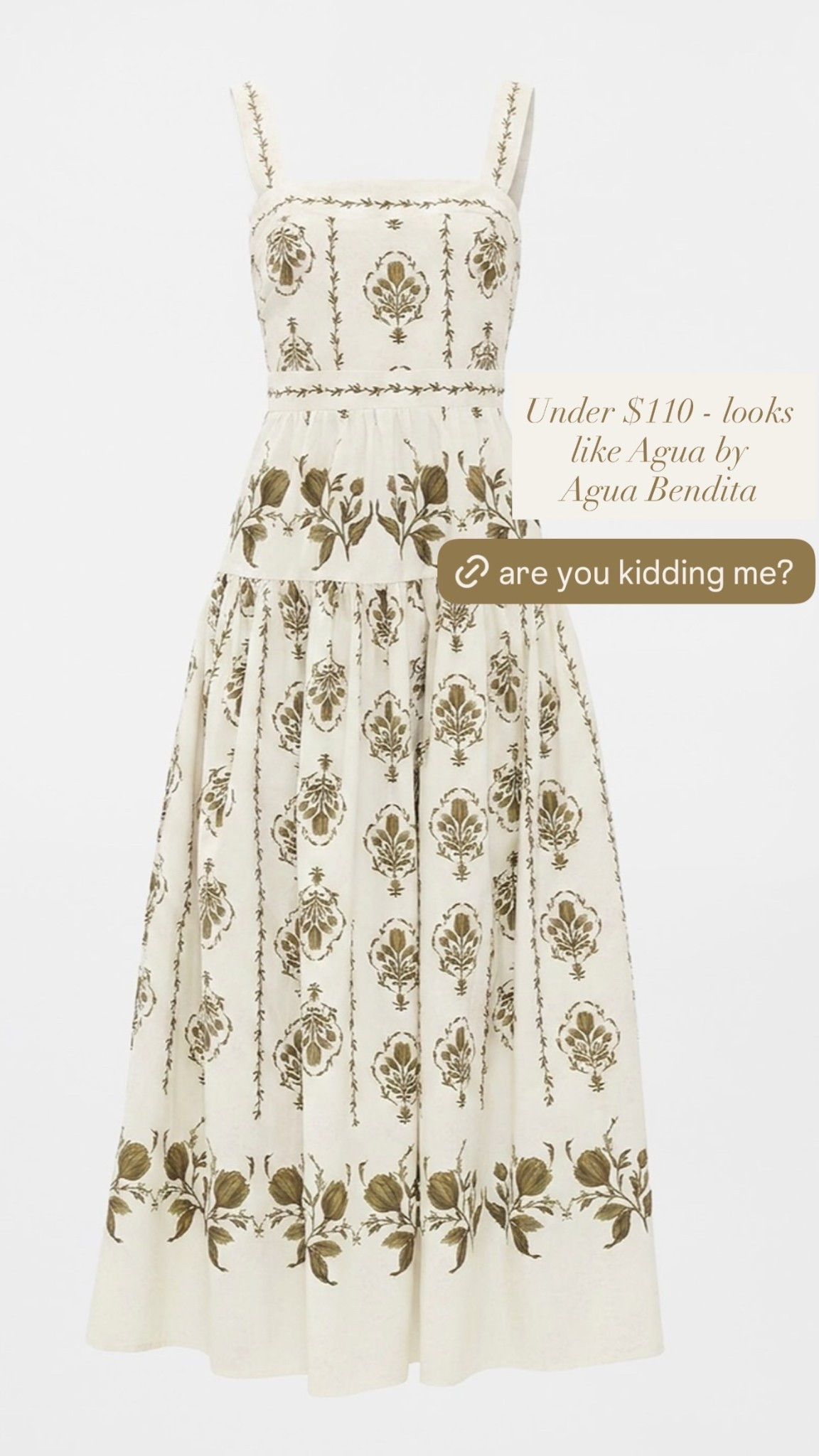 Under $110 - looks 
like Agua by 
Agua Bendita