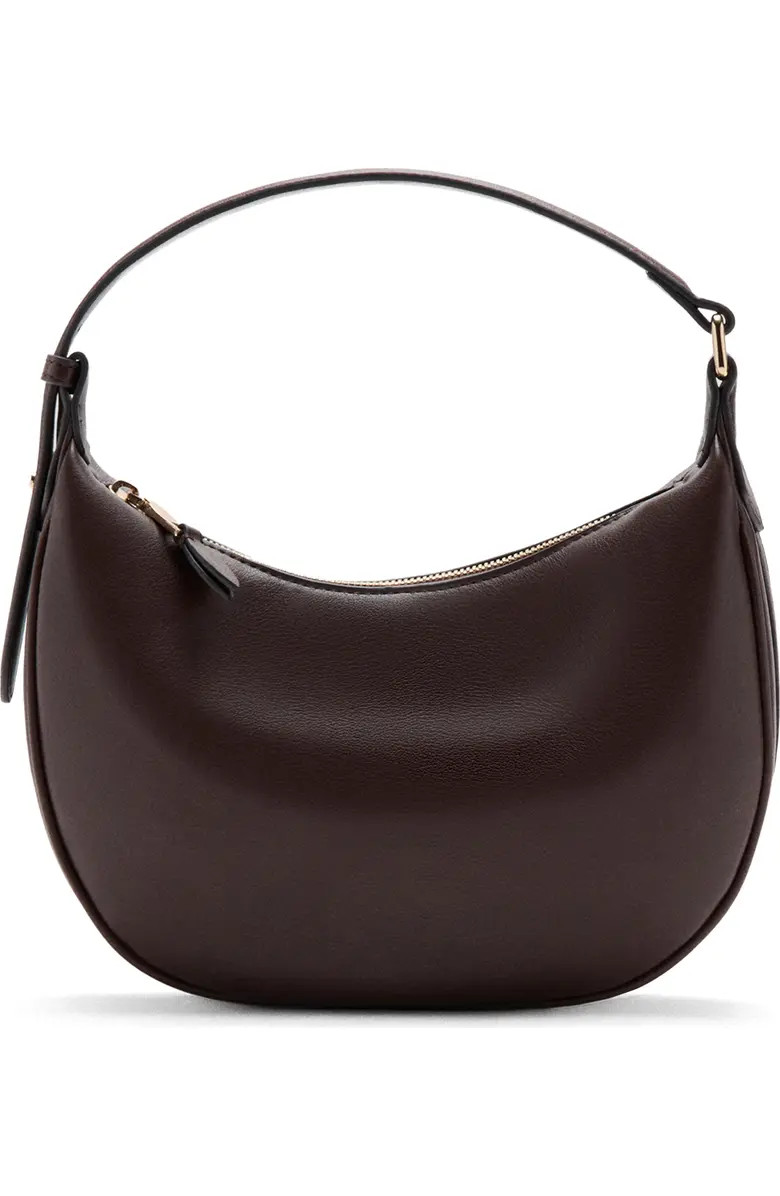 Oval Faux Leather Shoulder Bag | Nordstrom