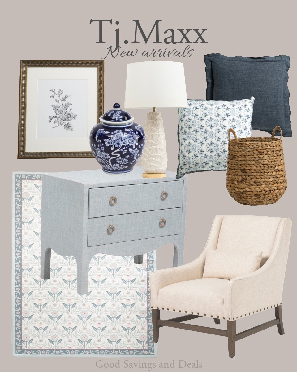 New Tj.Maxx home finds. Nautical inspiration. Home finds.

#LTKHome #LTKSeasonal