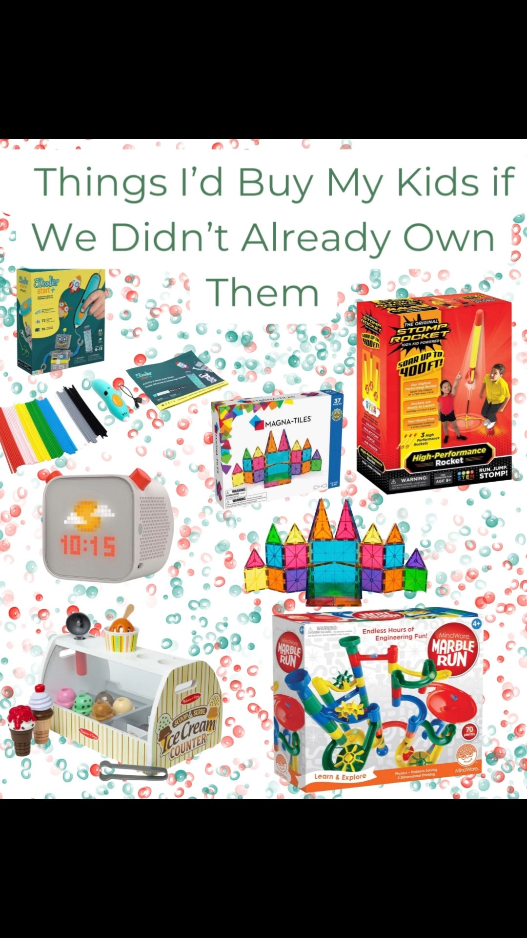 These are the things I would buy again for my kids without hesitation.
If we didn’t already own them, they’d be in my cart immediately. These are the toys that get used year after year, not just for a week after Christmas.
Save this list for future birthdays and gift ideas too.

kids gift ideas, toys kids actually play with, mom approved toys, open ended toys, STEM toys for kids, gifts for boys, Christmas gift ideas for kids

#LTKGiftGuide #LTKHoliday #LTKKids