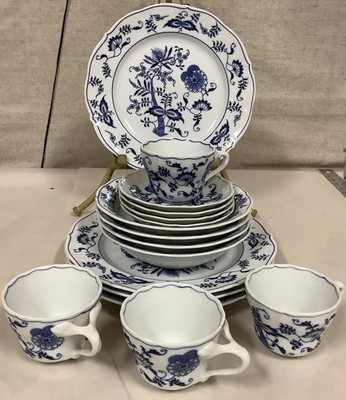 16 - Piece 🌟 Vintage Blue Danube China Set For 4 People | eBay US