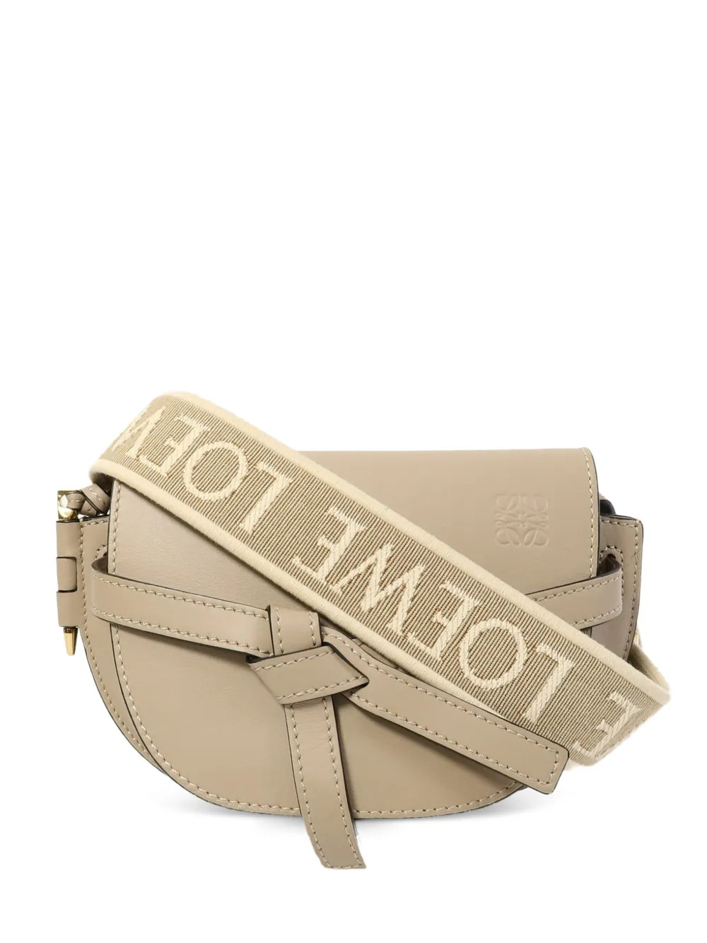 Loewe Pre-Owned Mini Gate Dual Shoulder Bag | Neutrals | FARFETCH | Farfetch Global