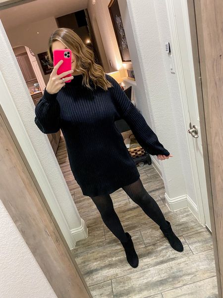 The perfect winter outfit for a holiday party, work party, wedding or maybe even a New Year’s get together! So comfortable, cute & warm. I’m in a size medium for reference. 

#LTKfit #LTKunder50 #LTKstyletip
