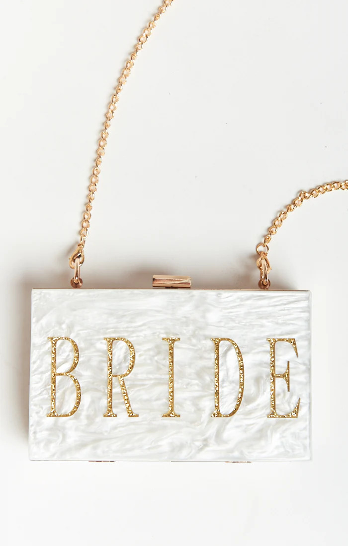 Bride Acrylic Clutch | Show Me Your Mumu