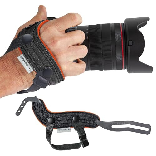 SPIDER HOLSTER – SpiderPro Camera Hand Strap v2 with Snap Assembly and Optional Wrist Strap –... | Amazon (US)