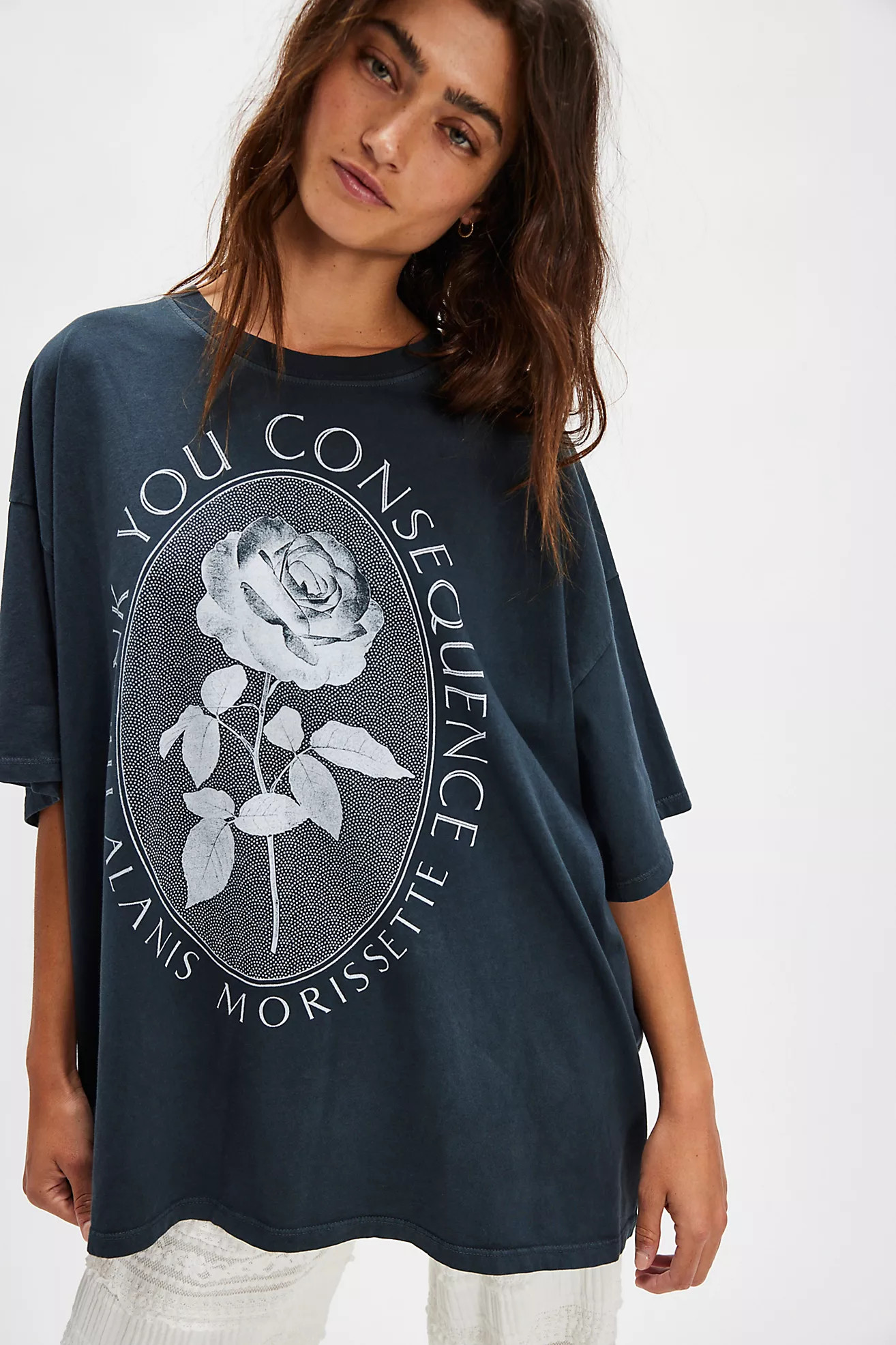 Daydreamer Alanis Morissette Thank U Tee | Free People (Global - UK&FR Excluded)