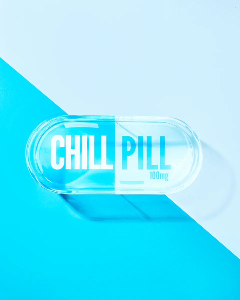 Chill Pill Trinket Tray | Blue | Tart By Taylor