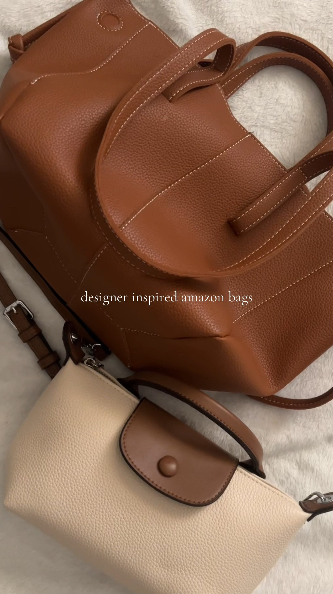 Found these cute bags on Amazon which look very similar to the Polene and Longchamp bag 🤎💼 linked both on my LTK + Amazon storefront ✨



#amazonfinds #amazondesignerinspired #amazonbags #amazon #amazonfavorites #amazonfind #amazonfashion #polenebag #polenepurse #longchamp #longchampmini #longchampbag

#LTKSeasonal #LTKItBag #LTKFallSale