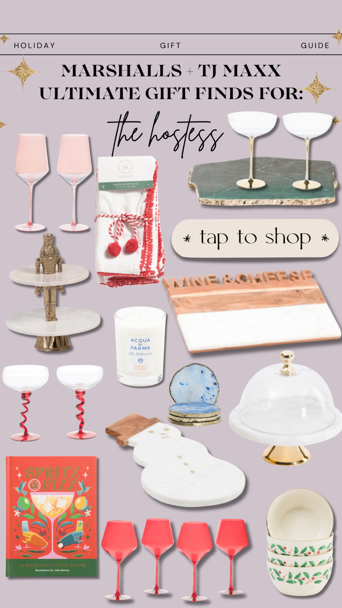 Gift Guide for the Hostess: The ultimate finds from Marshalls and TJ’s—no store runs required! 🎁 Order by the 17th to have it in time for Christmas. Let’s make gifting easy!✨

#LTKHoliday #LTKHome #LTKGiftGuide