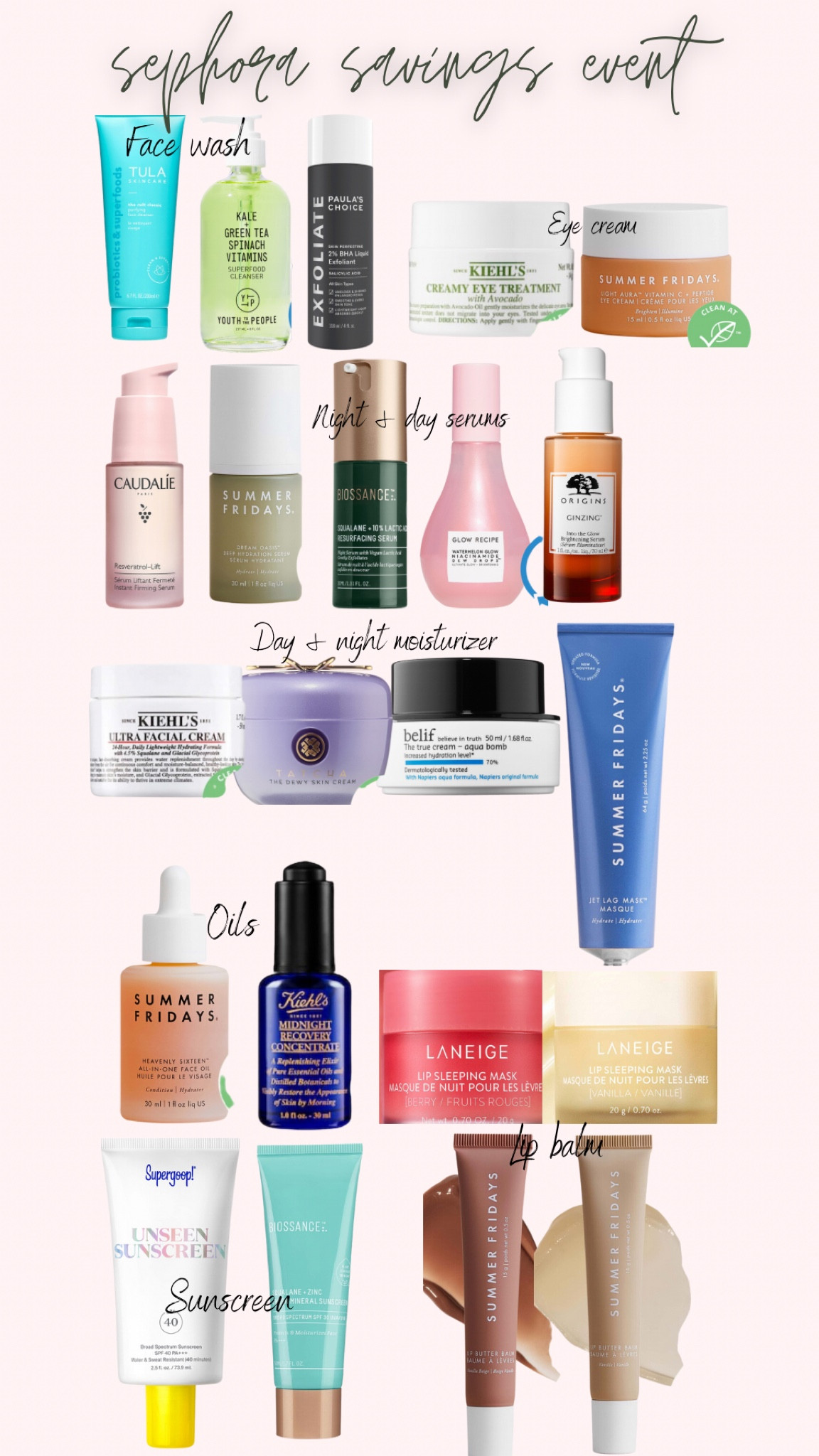 Sephora savings event: things you need to pick up for your skincare drawer before the sale ends 

#LTKsalealert #LTKbeauty #LTKunder100