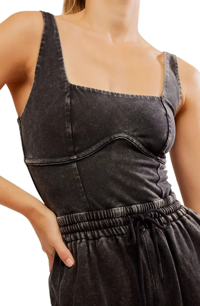 Free People FP Movement Inbound Stretch Cotton Jumpsuit | Nordstrom | Nordstrom