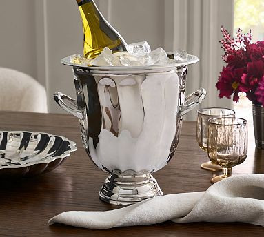 Heritage Silver Wine Chiller | Pottery Barn (US)