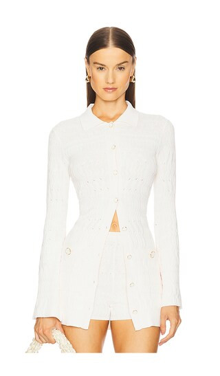 Leona Tunic in Ivory | Revolve Clothing (Global)