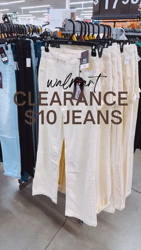 Walmart clearance $10 jeans! Comes in 3 colors, size up 1-2 sizes (Junior sizing).






Walmart fashion. Budget style. Affordable fashion. Walmart no boundaries. Carpenter jeans. 

#LTKSaleAlert #LTKFindsUnder50 #LTKMidsize