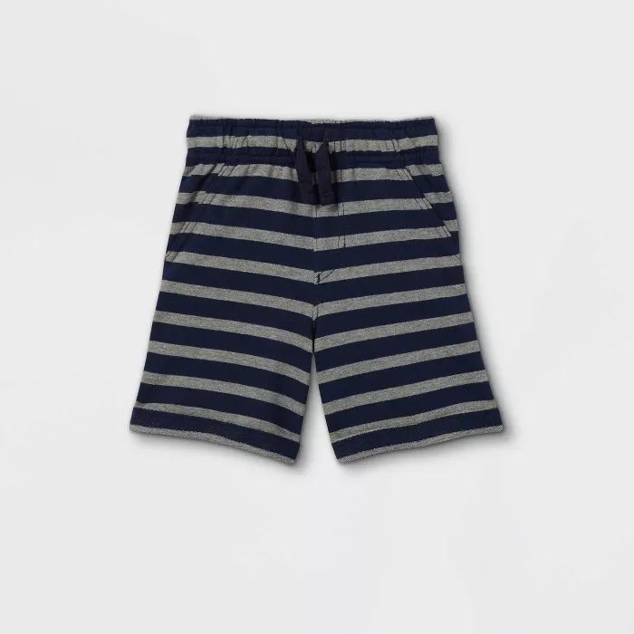 Toddler Boys' Striped French Terry Pull-On Shorts - Cat & Jack™ | Target