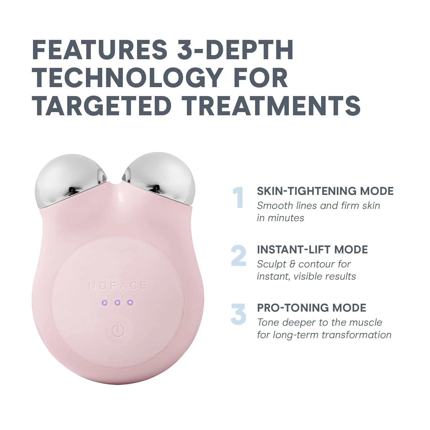 NuFACE MINI+ Microcurrent Facial Device Kit - FDA Cleared Face Sculpting & Skin Tightening Device... | Amazon (US)