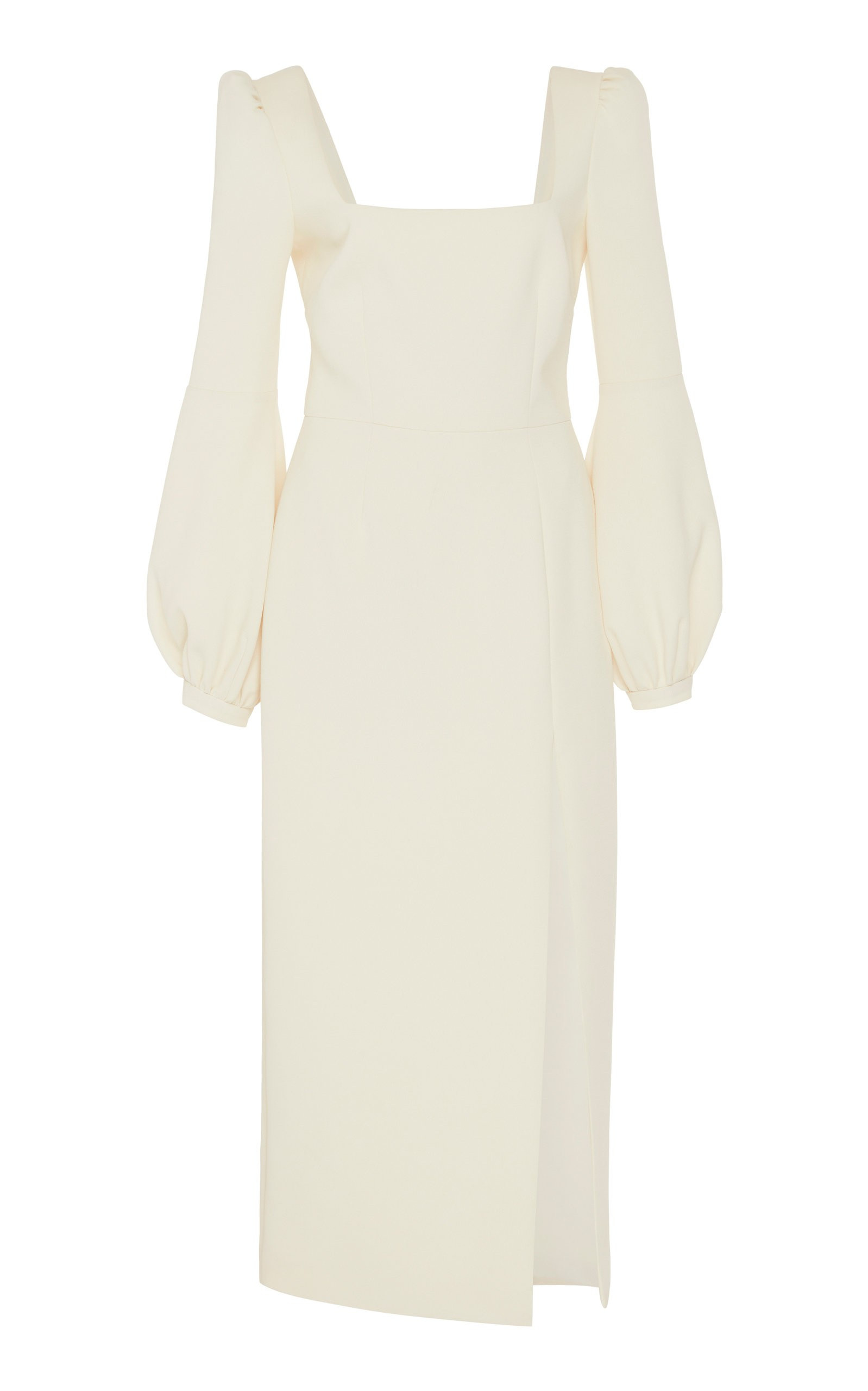Giada Square Neck Balloon Sleeve Long Dress by Racil | Moda Operandi | Moda Operandi Global