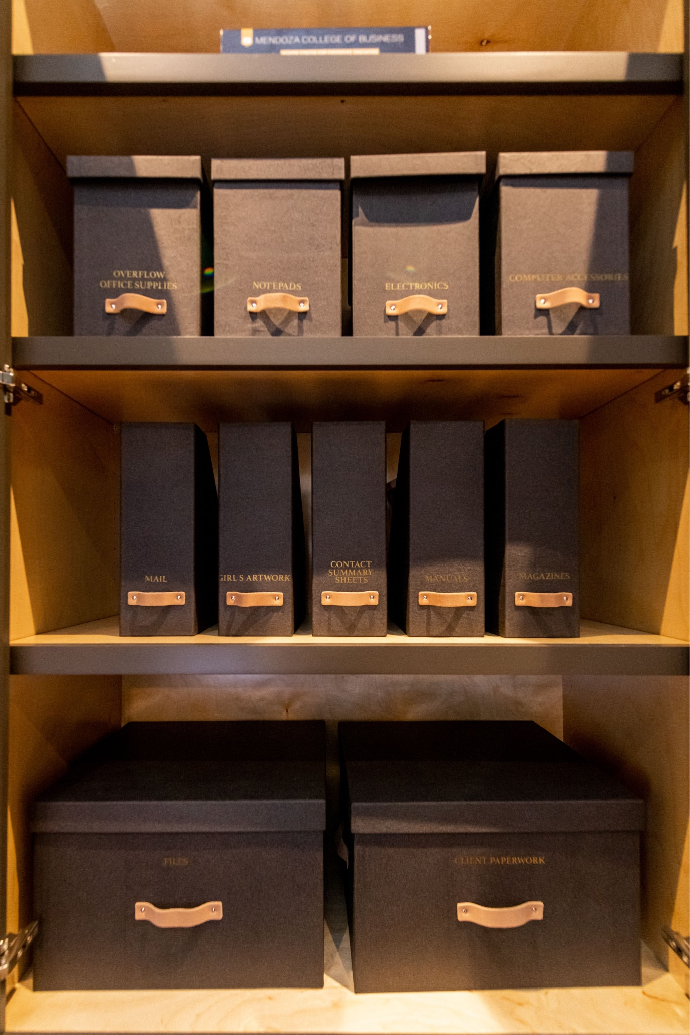 Office organization at the Wandering Meadows! Organized by Graceful Spaces 

#LTKhome #LTKfamily #LTKkids