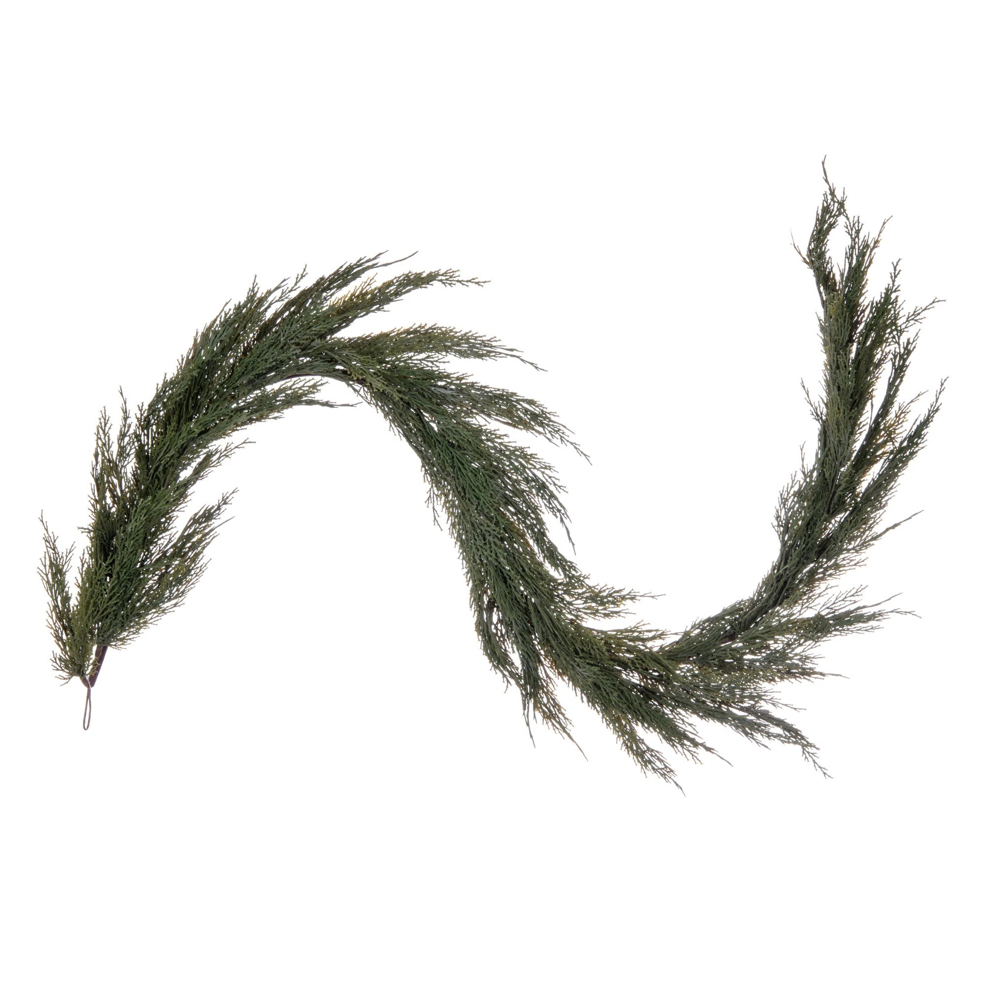 Primrue 62" Artificial Green Cedar Garland. & Reviews | Wayfair | Wayfair North America