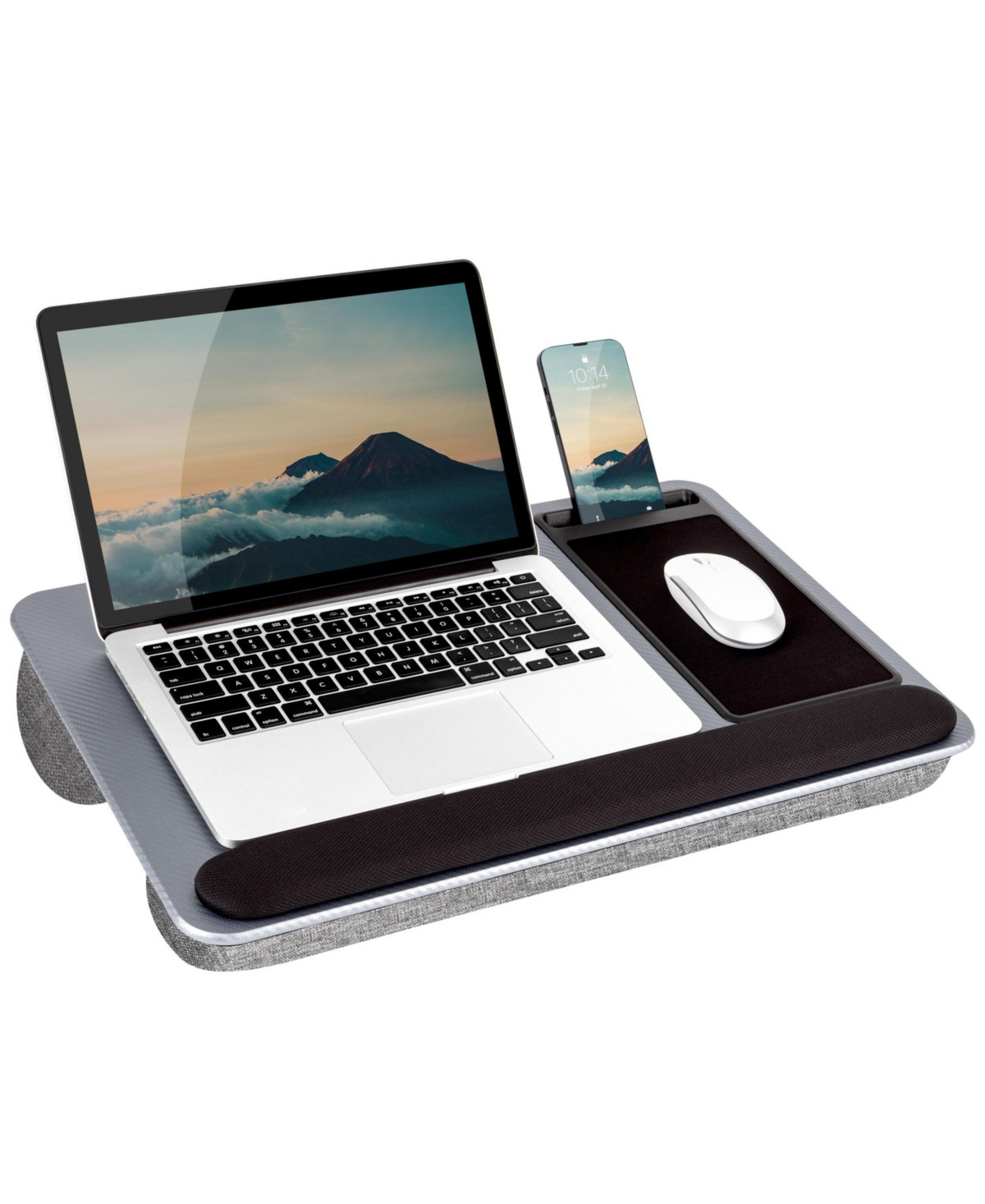 Lapgear Home Office Pro Lap Desk - Silver carbon | Macy's