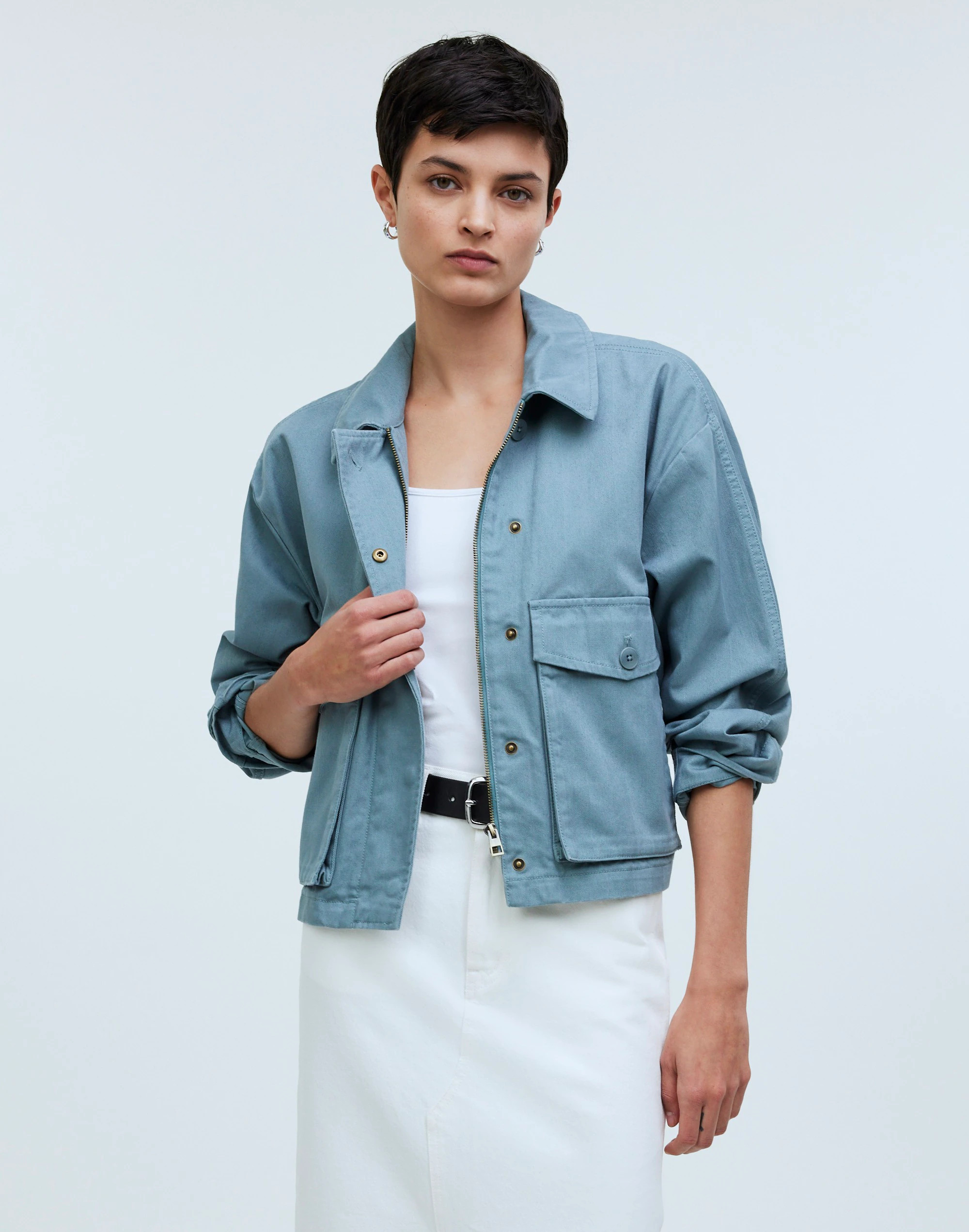 Cropped Cargo Jacket | Madewell