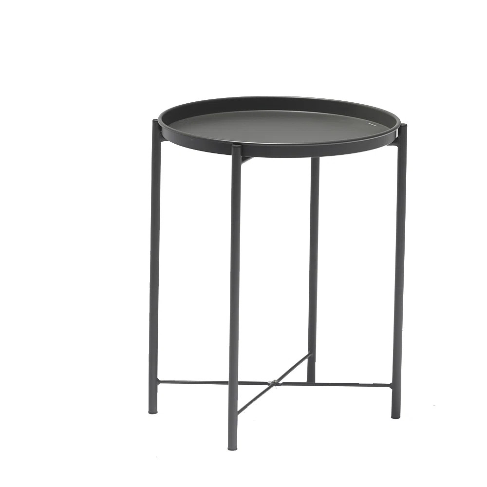 Rayle Round Aluminum Outdoor Side Table | Wayfair North America
