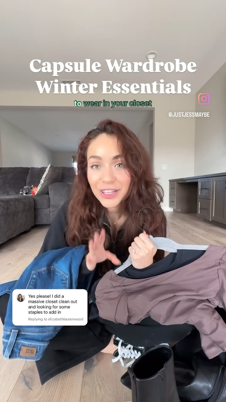 Capsule wardrobe closet staples 

#LTKStyleTip #LTKSeasonal #LTKWatchNow