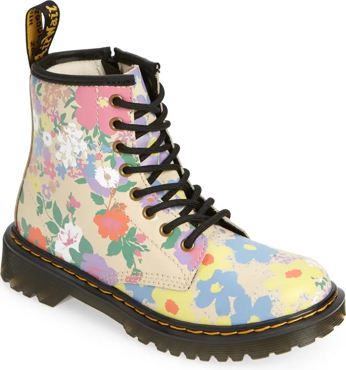 Kids' 1460 Floral Combat Boot | Nordstrom Rack