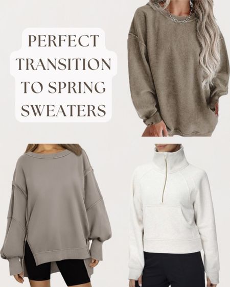 The perfect spring sweaters! 

#LTKstyletip #LTKfindsunder50 #LTKSpringSale