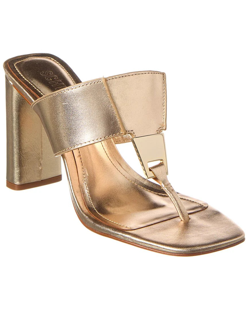 Schutz Salma Leather Sandal | Shop Simon