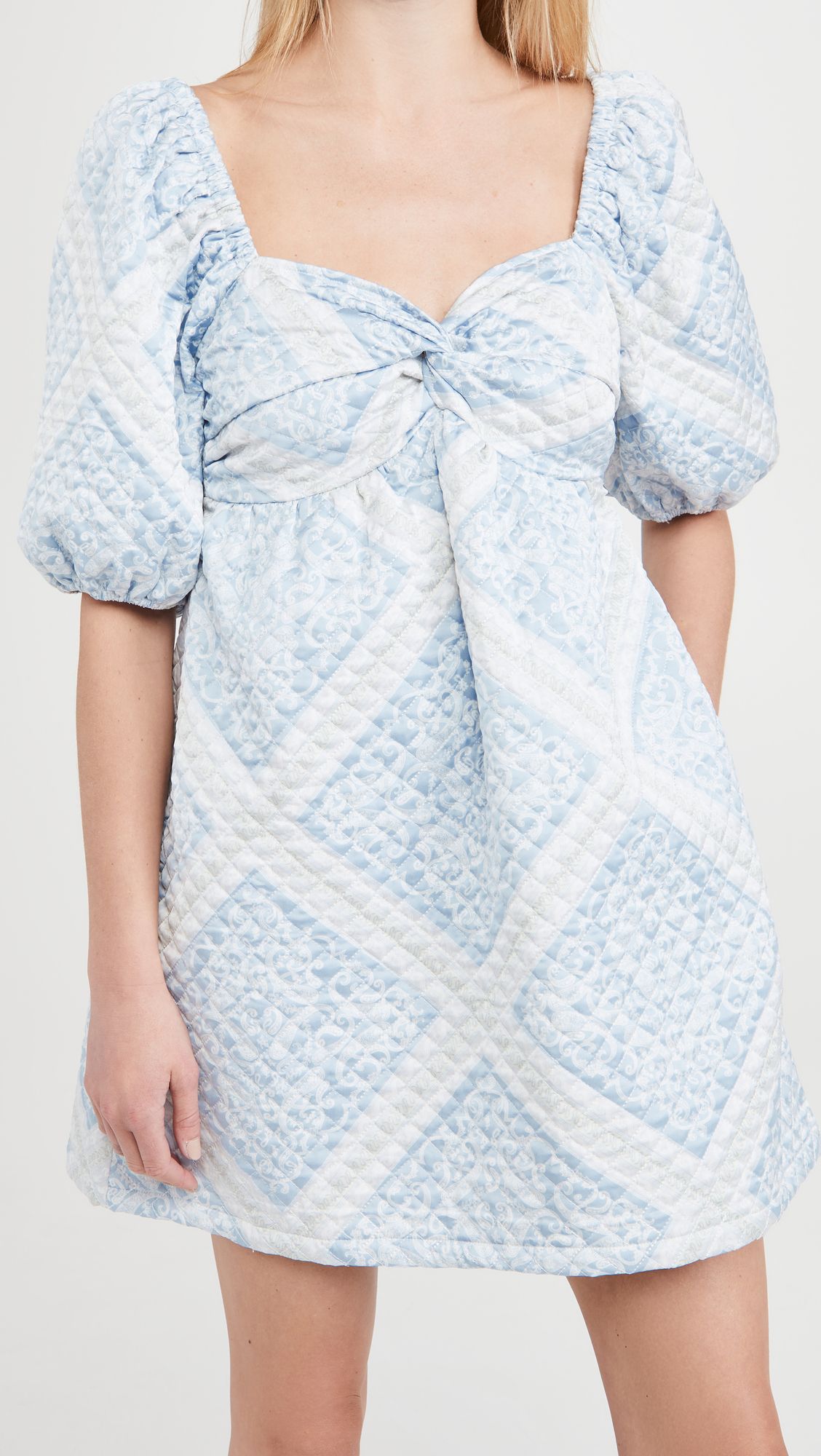 Quilted Scarf Print Dress | Shopbop